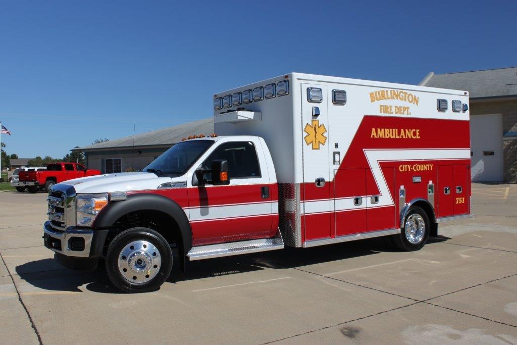 Burlington Fire Department - Life Line Emergency Vehicles